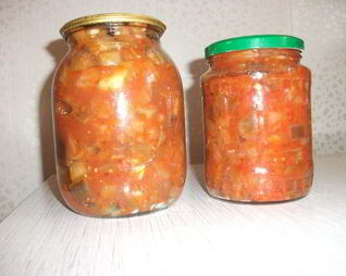 Баклажаны на зиму