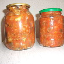 Рецепт Баклажаны на зиму