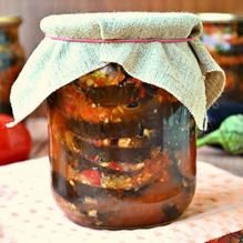 Рецепт Баклажаны огонек на зиму