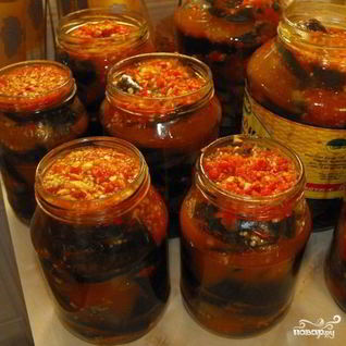 Баклажаны по-грузински на зиму