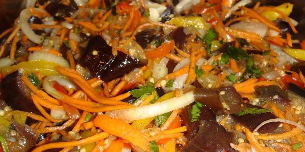 Рецепт баклажаны по-корейски на зиму