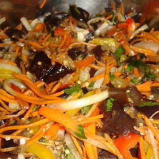 Баклажаны по-корейски на зиму