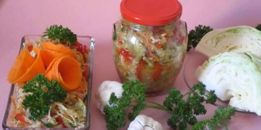 Рецепт баклажаны с капустой на зиму