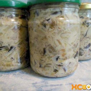 Баклажаны с майонезом на зиму