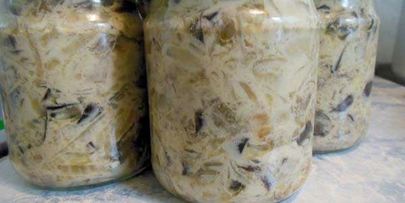 баклажаны с майонезом на зиму