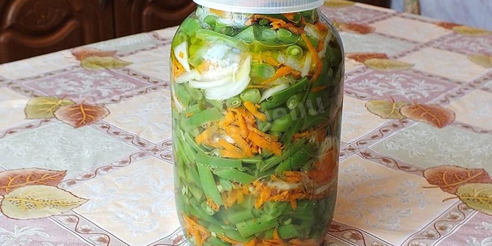 Рецепт фасоль по-корейски на зиму