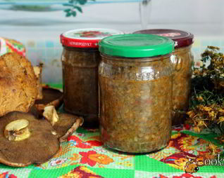 Грибная икра на зиму
