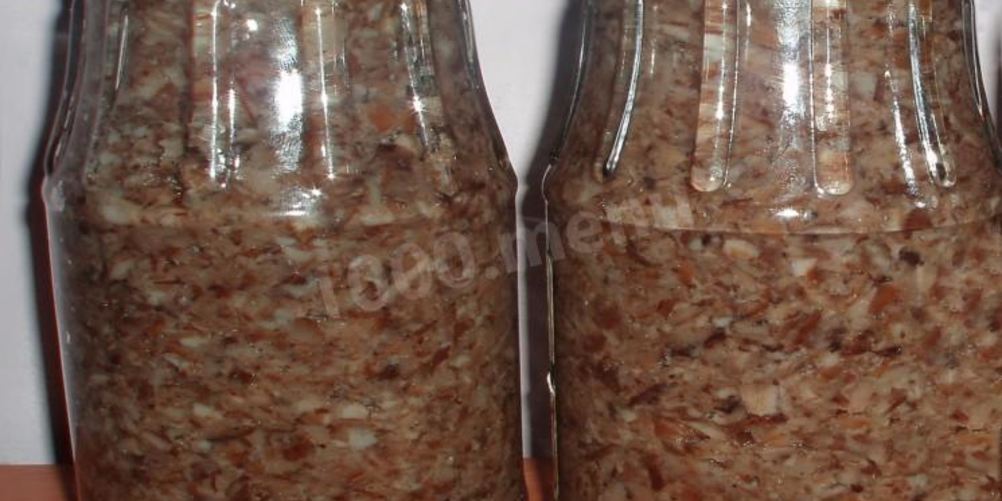 Рецепт икра из груздей на зиму