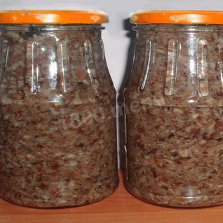 Икра из груздей на зиму