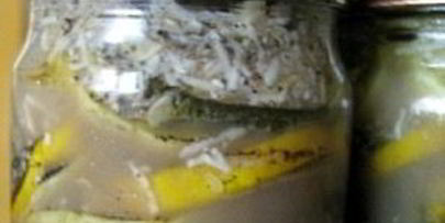 кабачки на зиму острые