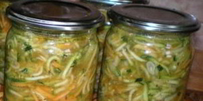 кабачки по-корейски на зиму