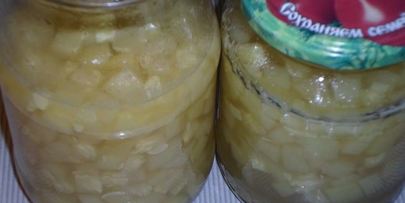 кабачки с ананасовым соком на зиму