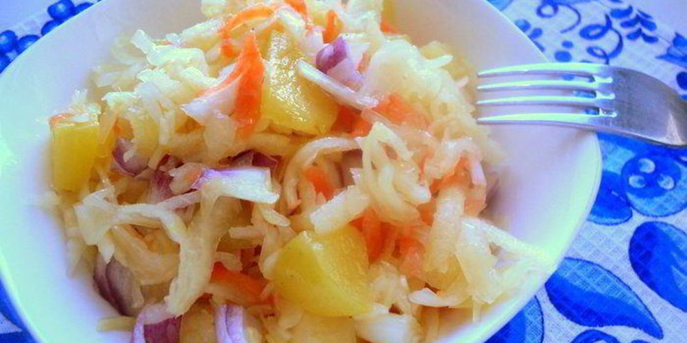 Рецепт капуста квашенная с яблоками в банке