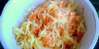 капуста квашенная с яблоками в банке