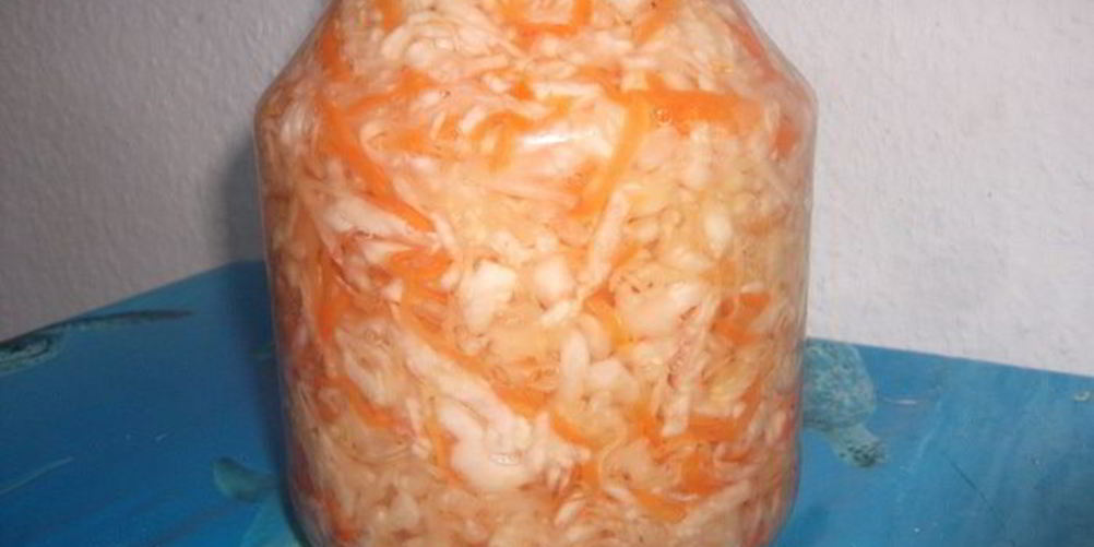 Рецепт капуста, квашенная в рассоле с медом