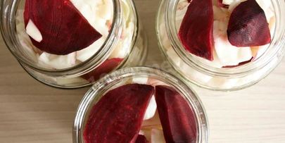 капуста по-гурийски со свеклой на зиму