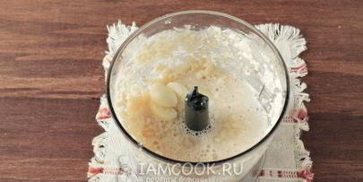 хрен с чесноком на зиму