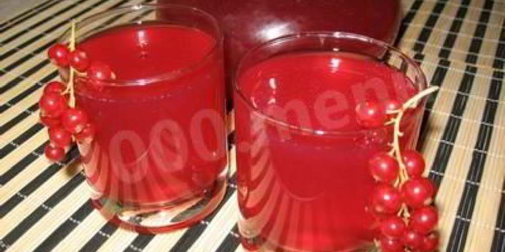 Рецепт компот из калины