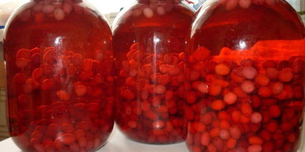 Рецепт компот из кизила на зиму