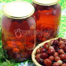 Рецепт Компот из крыжовника