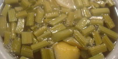 компот из ревеня