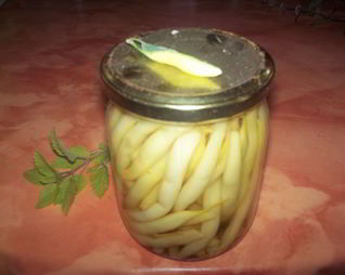 Консервированная стручковая фасоль