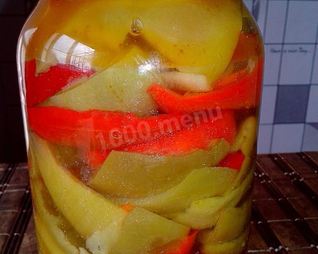 Красный перец на зиму армянский