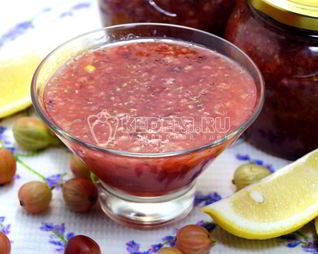 Крыжовник с лимоном на зиму