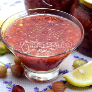 Крыжовник с лимоном на зиму