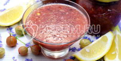 крыжовник с лимоном на зиму