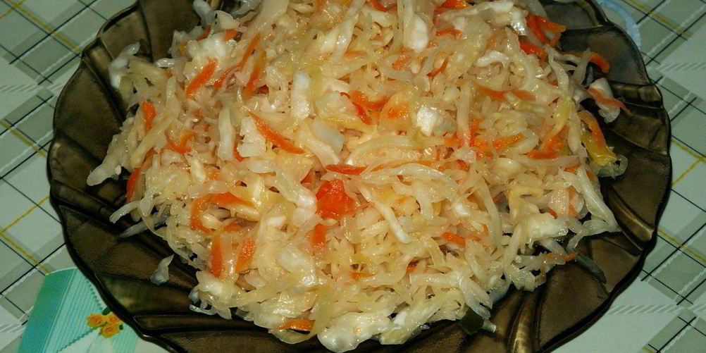 Рецепт квашеная капуста на 3-литровую банку