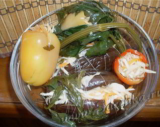 Квашеные баклажаны