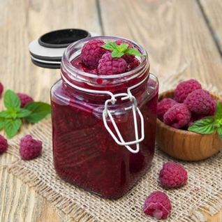 Малина в собственном соку на зиму