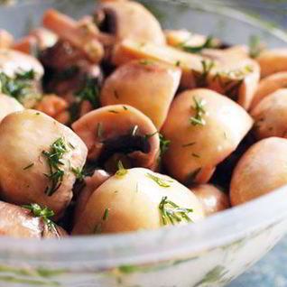 Быстро маринованные грибы