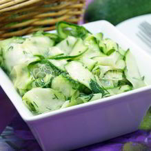 Рецепт Быстрые маринованные кабачки