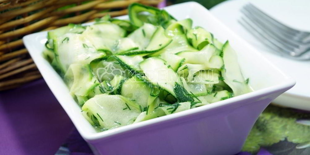 Рецепт быстрые маринованные кабачки