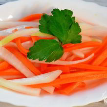 Рецепт Дайкон и морковь маринованные