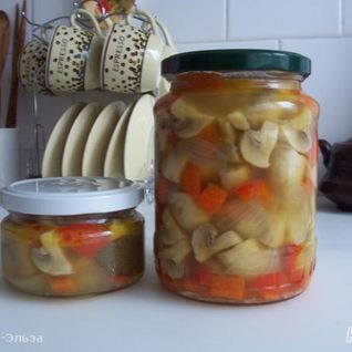 Грибы маринованные за полчаса