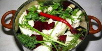 капуста, маринованная по-армянски
