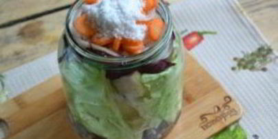 капуста, маринованная со свеклой по-грузински
