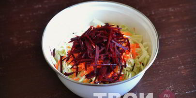 капуста маринованная со свеклой