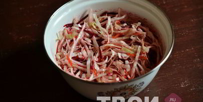 капуста маринованная со свеклой