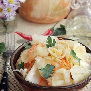 Капуста провансаль кусочками