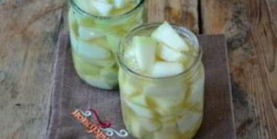 маринованная дыня на зиму