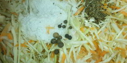 маринованная капуста с яблоками и морковью на зиму