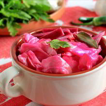 Рецепт Маринованная капуста со свеклой