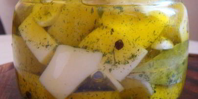 маринованная моцарелла на закуску к вину