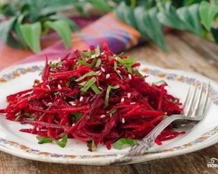 Маринованная свекла по-корейски