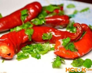 Маринованный горький перец