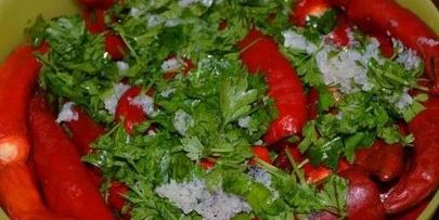 маринованный горький перец